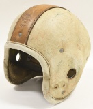 1940s-50s Nokona WAR Leather Football Helmet