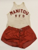 1930s Manitou Colorado Wilson Basketball Uniform