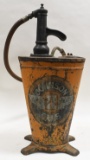 Vintage Johnson Oils Advertising Metal Lubester