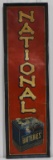 Vintage SST National Batteries Embossed Adv Sign