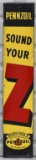 5ft VIntage SST Pennzoil Sound Your Z Adv Sign