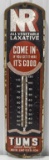 Vintage SST Tums Laxative Advertising Thermometer
