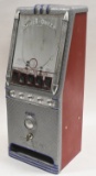 Vintage 1¢ Silver Queen Vending Machine