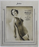 1940s Jantzen Women's Swimming Suits Display Sign