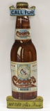 Early SST Cook's Goldblume Beer Advertising Sign