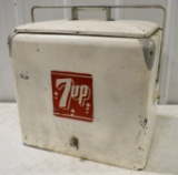Vintage 7up Cooler By Progress Refrigerator