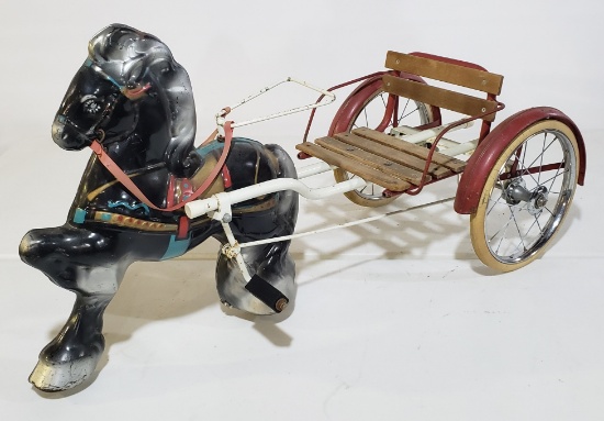 Original MOBO Pedal Horse and Cart