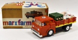 Marx Battery Operated Farm Truck w/ Animals In Box