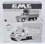 1/34 First Gear Mack Dump Truck & GMC Cargo