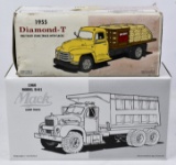 1/34 First Gear Mack Dump & Diamond T Stakebed