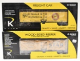 K-Line Roberts Meat & Armour Star Ham Reefer Cars
