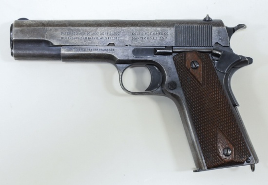 WW1 Colt Model Of 1911 U.S. Army .45 ACP Pistol