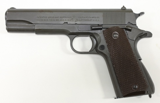 WWII Colt M1911 A1 U.S. Army .45 ACP Pistol