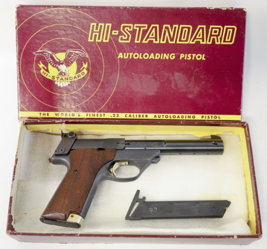 Hi-Standard Supermatic Trophy Military .22 Pistol