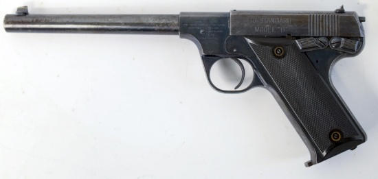 Hi-Standard Model "B" .22 LR Semi-Automatic Pistol