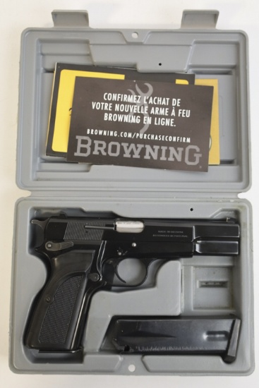 Belgium Browning Hi-Power 9mm Semi-Auto Pistol