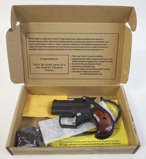 Bearman BBG38 .38 Special Derringer New In Box