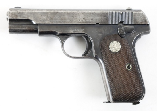 Colt M1908 Pocket Hammerless .380 Auto Pistol