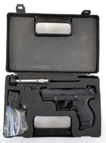 Walther P22 .22 LR Semi-Auto Pistol In Case