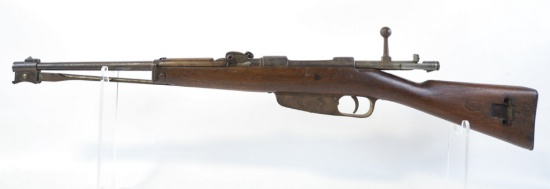 1917 Berscia Model 91/24 6.5mm Bolt Action Rifle