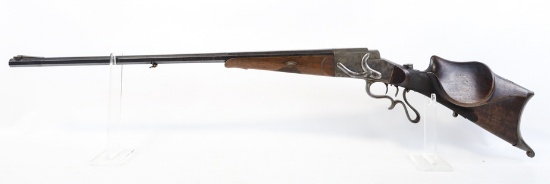 1890's German Schuetzen Competition Rifle
