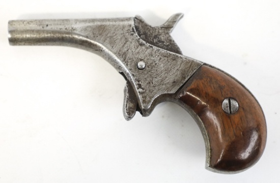 Antique Unmarked .22 Short Single Shot Pistol