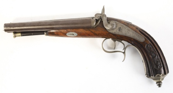 Belgium Leclere Side x Side Percussion Pistol