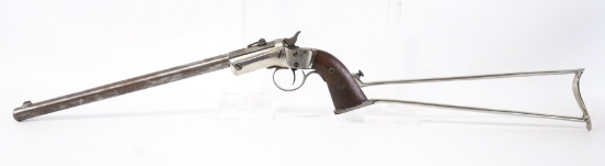 J. Stevens Model 40 .22 Cal. Pistol With Stock