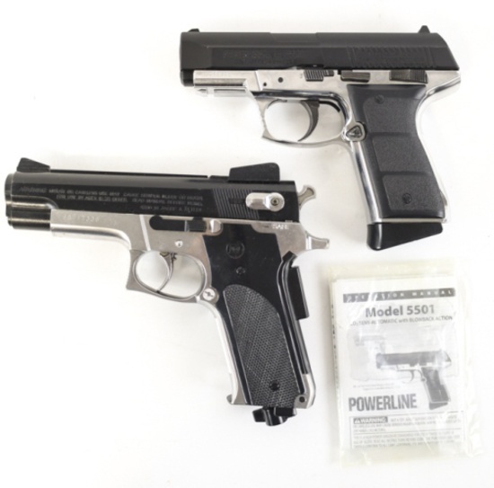 Lot Of Two Mixed Brand .177 Cal. Co2 BB Pistols