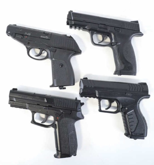 Lot Of Four Mixed Brand .177 Cal. Co2 BB Pistols