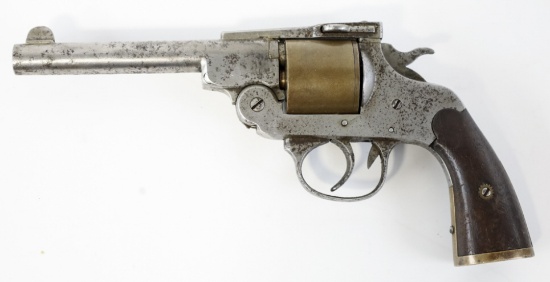 Antique Revolver With No Chambers In Cylinder