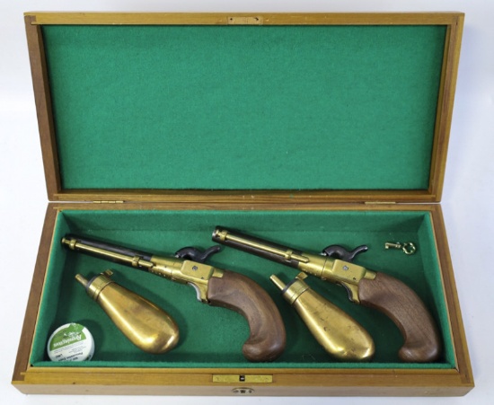 Set Of CMC Percussion Dueling Pistols In Case