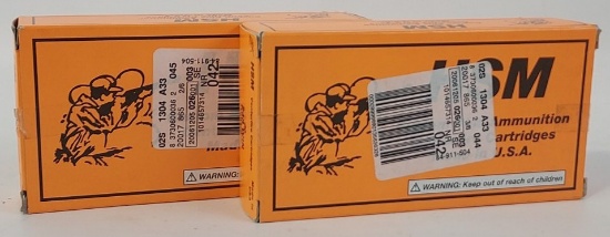 40 Rounds HSM .243 Rem. Cartridges In Boxes