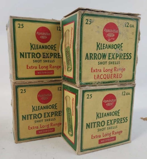 88 Vintage Boxed Remington 12 Gauge Shotshells