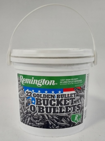 1400 Rounds Remington 22LR Bucket O' Bullets