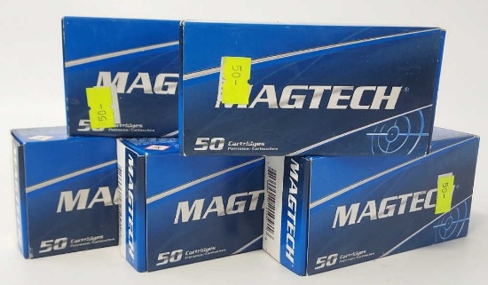 250 Rounds Magtec 10mm Auto Cartridges In Boxes