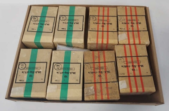 81 Rounds Of  26.5mm Flare Cartridges In Boxes