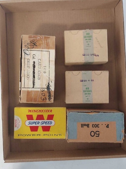 234 Mixed Brand .303 British Cartridges