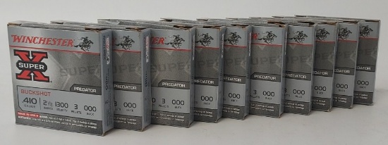 50 Rounds Winchester Buckshot .410 Ga. Shotshells