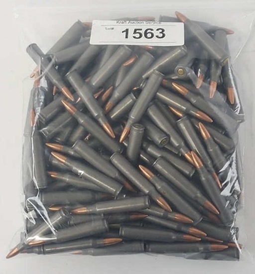 135 Rounds Loose Tulammo .223 Rem. Cartridges