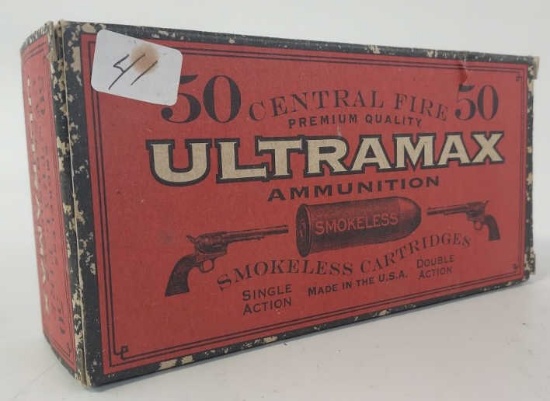 50 Rounds Ultramax 38-40 Caliber Cartridges