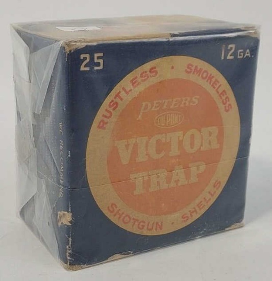 25 Rounds Vintage Peters 12 Ga. Shotshells