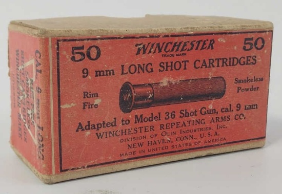 20 Rounds Of Vintage Winchester 9mm Shotshells