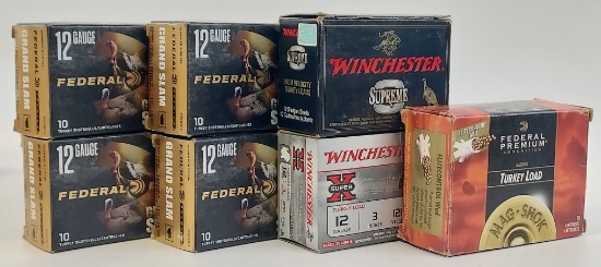 57 Rounds Of Mixed Brand 12 Ga. Turkey Shotshells