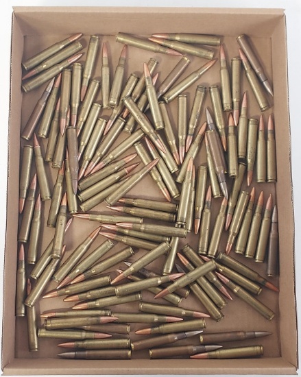 111 Rounds Of Loose .30-06 Sprg. Cartridges