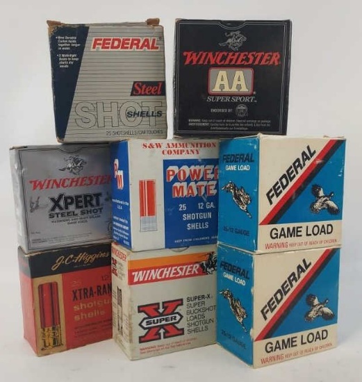 183 Boxed Rounds Of Mixed Brand 12 Ga. Shotshells