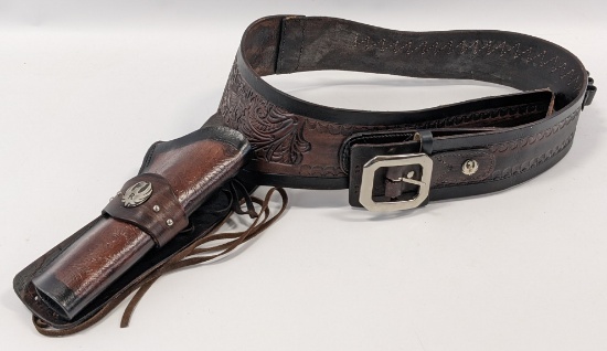 Ruger Tooled Leather Bandoleer