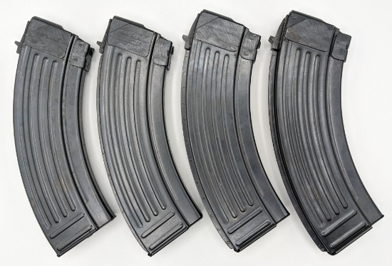 (4) Steel 30 Round AK-47 7.62x39 Magazines