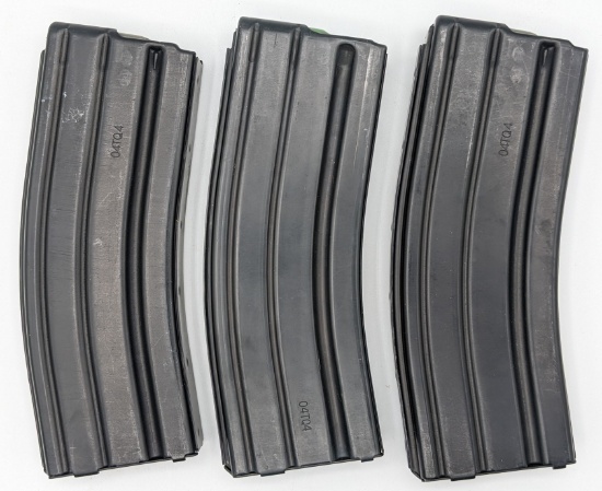 (3) 30 Round AR-15 5.56 Magazines