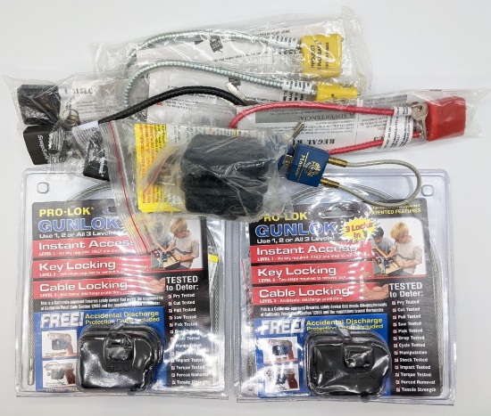 Various Gun Trigger Locks